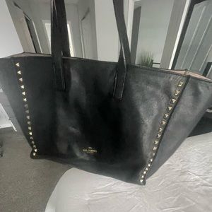 Authentic Valentino trapeze tote